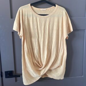 Boutique brand First Love Twisted Hem Top - Medium